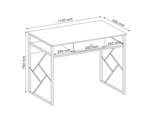 Компьютерный стол Tablo 48х110