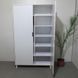 Шкаф двухдверный с черными ножками М-ЗОН Борн 1200 Дуб Артизан/Антрацит (MZN-031061)