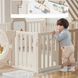 Дитячий манеж з килимком 5в1 Terrio &ldquo;Sleepy M&rdquo; 150х180 см, білий