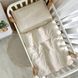 Змінна постіль "Tiny Love" сатин Сердечка на бежевому фото