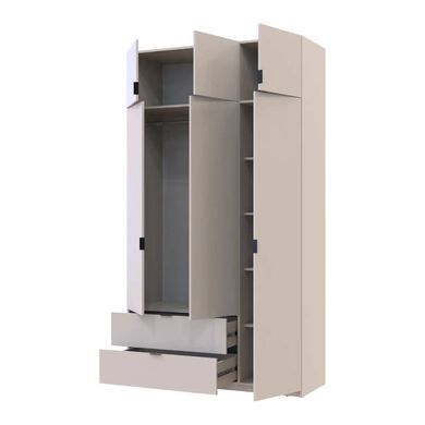 Шафа для одягу Doros Лукас Кашемір 3ДСП 135х50х240 DRS-011656 (80737802)