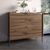 Комод с 4 ящиками LION Wood с черными ножками 100х90х45 см Дуб Ливорно