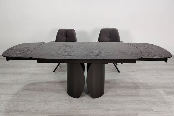 Стол раскладной EDGAR 160(240)х90 бронзовый/коричневый