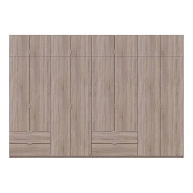 Шафа для одягу Doros Лукас Дуб сонома 4+4 ДСП 340х50х240 DRS-011711 (42005139)