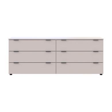 Комод Doros Рон 9 Кашемир 6 ящиков 160х38х62 DRS-011779 (41516174) фото