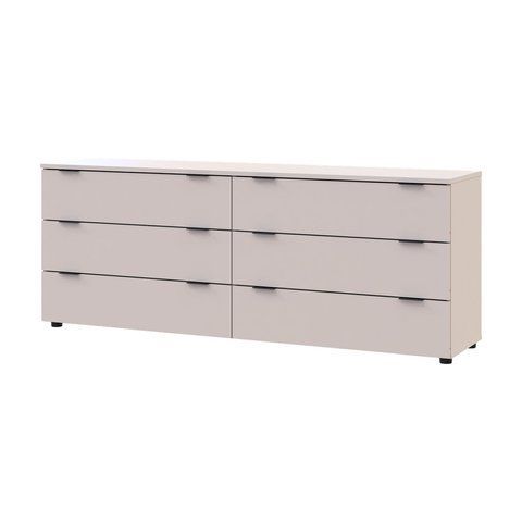 Комод Doros Рон 9 Кашемир 6 ящиков 160х38х62 DRS-011779 (41516174) фото