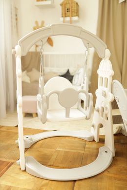Детский игровой комплекс 5в1 Terrio "Castle" Серо-белый фото