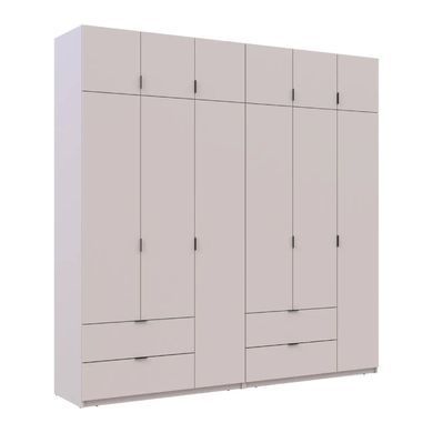 Шкаф для одежды Doros Лукас Кашемир 3+3 ДСП 240х50х240 DRS-011713 (42005108)