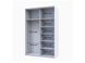 Шафа-купе двохдверна Doros G-Caiser 160х60х240 см Білий/Графіт
