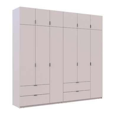 Шафа для одягу Doros Лукас Кашемір 3+3 ДСП 255х50х240 DRS-011714 (42005112)