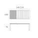 Стіл Siesta Atlantic Table 140/210 Black фото 11