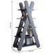 Стелаж відкритий із 5 полицями LION Інді Антрацит