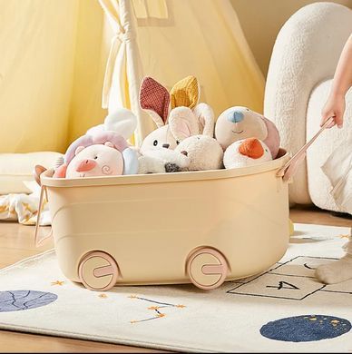 Ящик для іграшок на колесах Terrio &ldquo;Birdy&rdquo; Салатовий 56х37,5х33 см