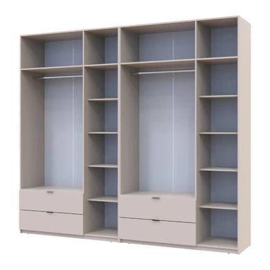 Шафа для одягу Doros Лукас Кашемір 3+3 ДСП 270х50х240 DRS-011715 (42005116)