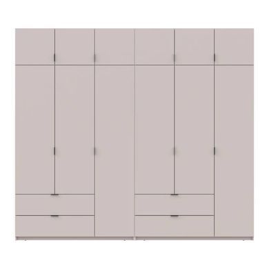 Шафа для одягу Doros Лукас Кашемір 3+3 ДСП 270х50х240 DRS-011715 (42005116)