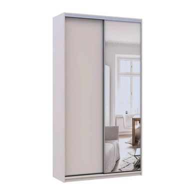 Шафа-купе Doros Сіті Лайт Кашемір 1 ДСП / 1 дзеркало 120х45х225 (80736338)