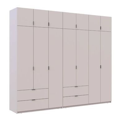 Шафа для одягу Doros Лукас Кашемір 3+4 ДСП 280х50х240 DRS-011716 (42005120)