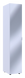 Шкаф-пенал с зеркалом Doros Гелар 39х49,5х203,4 см Белый (DRS-011129) фото 1