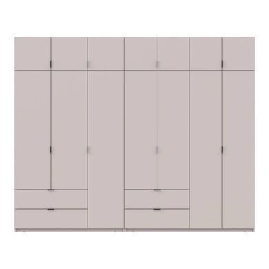 Шафа для одягу Doros Лукас Кашемір 3+4 ДСП 295х50х240 DRS-011717 (42005124)