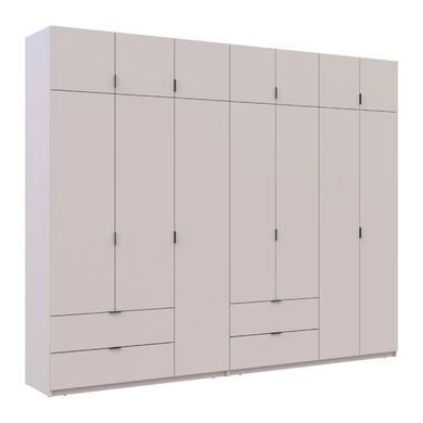 Шафа для одягу Doros Лукас Кашемір 3+4 ДСП 295х50х240 DRS-011717 (42005124)