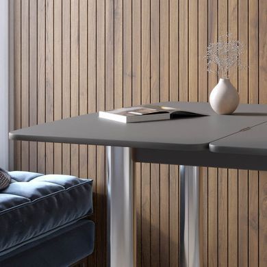 Обеденный стол раскладной LION Нота Мини Дуб Ливорно 60x70/70x120