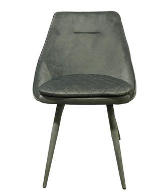 Обеденный стул ВАЛЕНСИЯ GREY velvet