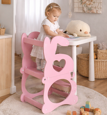 Вежа - трансформер Зайчик рожевий
