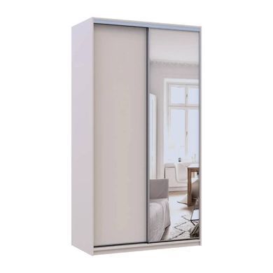 Шафа-купе Doros Сіті Лайт Кашемір 1 ДСП / 1 дзеркало 120х60х225 (80736335)