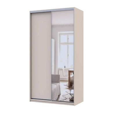 Шафа-купе Doros Сіті Лайт Кашемір 1 ДСП / 1 дзеркало 120х60х225 (80736335)
