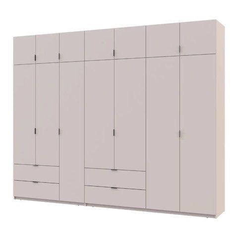 Шафа для одягу Doros Лукас Кашемір 3+4 ДСП 300х50х240 DRS-011718 (42005132)