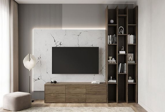 Тумба под TV Vestio гикори Рокфорд темный