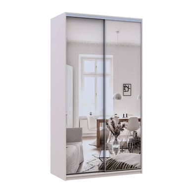 Шафа-купе Doros Сіті Лайт Кашемір 2 дзеркала 120х60х225 (80736341)