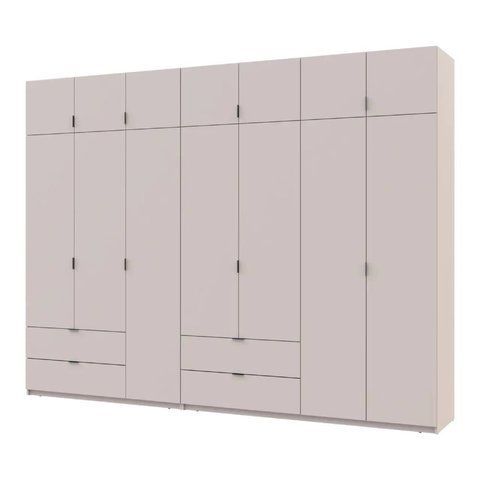 Шафа для одягу Doros Лукас Кашемір 3+4 ДСП 315х50х240 DRS-011719 (42005136)