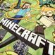 Комплект постельного белья подросток 1,5 Minecraft/горчица (пододеяльник+наволочка)