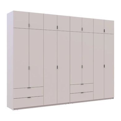 Шафа для одягу Doros Лукас Кашемір 4+4 ДСП 320х50х240 DRS-011720 (42005128)