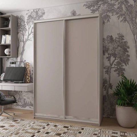 Шафа-купе Doros Сіті Лайт Кашемір 2 ДСП 120х60х225 (80736329)