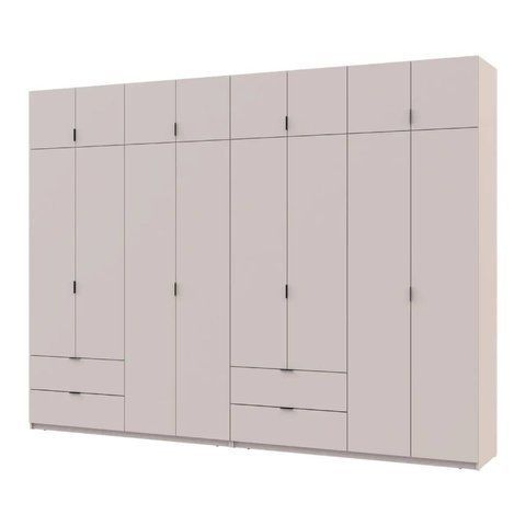 Шафа для одягу Doros Лукас Кашемір 4+4 ДСП 320х50х240 DRS-011720 (42005128)
