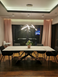 Стол обеденный Westin III 160(240)*90 белый мрамор/черный мат