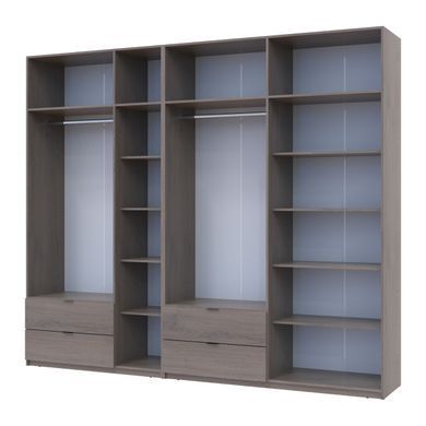 Комплект шаф для одягу Doros Лукас (2 шт.) 280х50х240 см Канноло