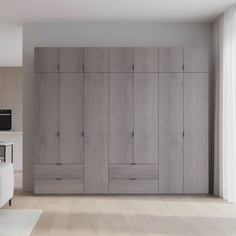 Комплект шаф для одягу Doros Лукас (2 шт.) 280х50х240 см Канноло