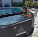 Надувная ледяная ванна Ice Bath Spa Premium 155х85х65 см фото 5
