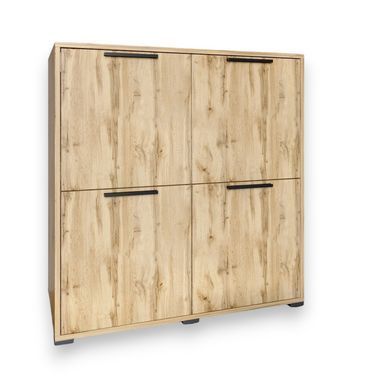 Тумба чотирьохдверна LION Краш 82x43x86 см Дуб аппалачі