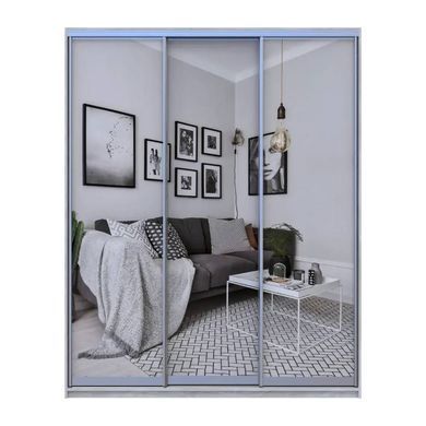 Шафа-купе Doros City Light Сосна Натті 3 Дзеркала 225х60х225
