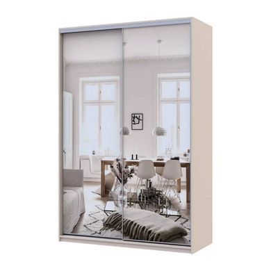 Шафа-купе Doros Сіті Лайт Кашемір 2 дзеркала 150х45х225 (80736362)