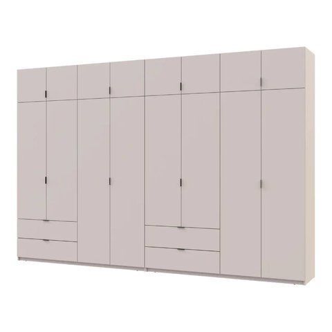 Шафа для одягу Doros Лукас Кашемір 4+4 ДСП 360х50х240 DRS-011722 (42005144)