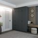 Шафа розпашна с антресолью Doros Лукас 180х50х240 см Графіт