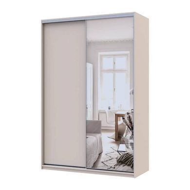 Шафа-купе Doros Сіті Лайт Кашемір 1 ДСП / 1 дзеркало 150х60х225 (80736353)