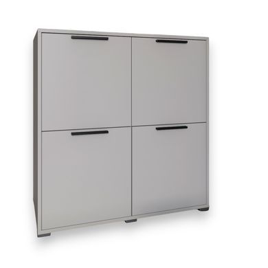 Тумба чотирьохдверна LION Краш 82x43x86 см Кашемір