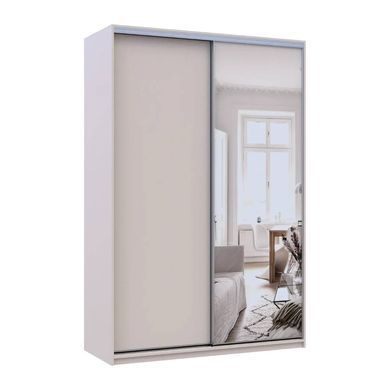 Шафа-купе Doros Сіті Лайт Кашемір 1 ДСП / 1 дзеркало 150х60х225 (80736353)