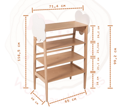 Детская стеллаж Clouds
